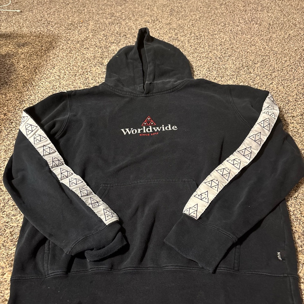 Skater Huf Hoodie Logo Small